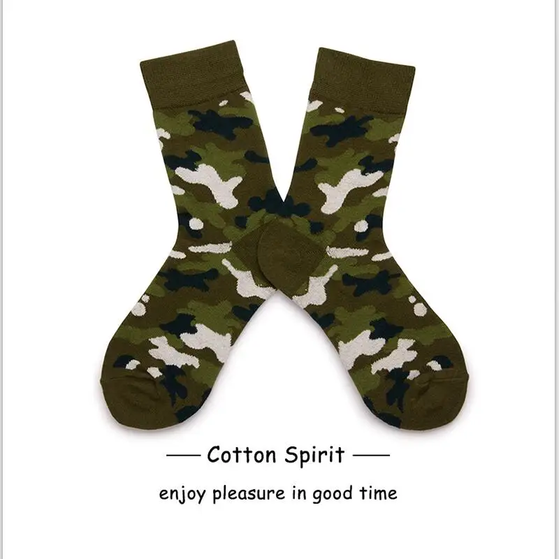 Women Men Solid Camo Cotton Sport Socks Ankle Sock Unisex Camouflage Print Short Winter Socks 5 pairs/ lot AL200SC