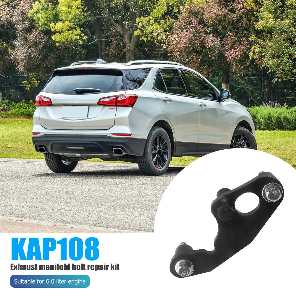 

KAP108 Exhaust Manifold Repair Bolt+Gasket+Bracket Driver Front/ Passenger Rear Elaborate Manufacture Prolonged Durable