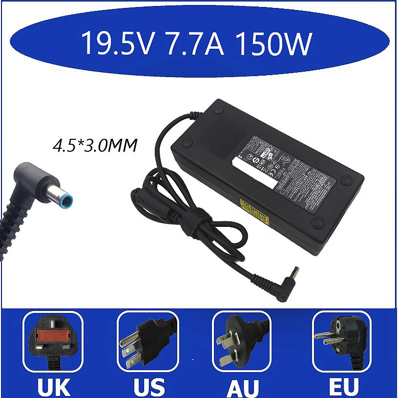 

Genuine 775626-003 776620-001 19.5v 7.7a ac power adapter for hp TPN-DA03 Q173 Q174 ZBOOK 15 G3 G4 OMEN 15 PAVILION 15T charger
