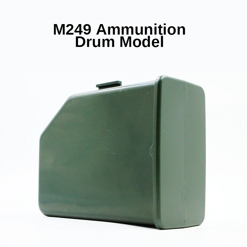 

Drum Magzine For M249 Extended Magzine Gel Ball Blaster Magazine Replacement Accessories Toy Gun