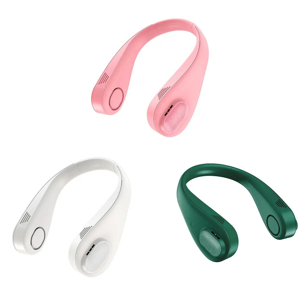 

Minix Bladeless Fan Hals Fan 4000Mah Usb Oplaadbare Fan Mute Sport Fans Voor Thuis Outdoor Ventilador Portatil Abanicos