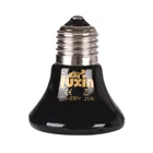 Нагревательная лампа для животных, Черный Инфракрасный Керамический Излучатель, фотоэлемент для цыплят, фотоэлемент для животных, 25 Вт, 50 Вт, 75 Вт, 100 Вт, 220-240 В