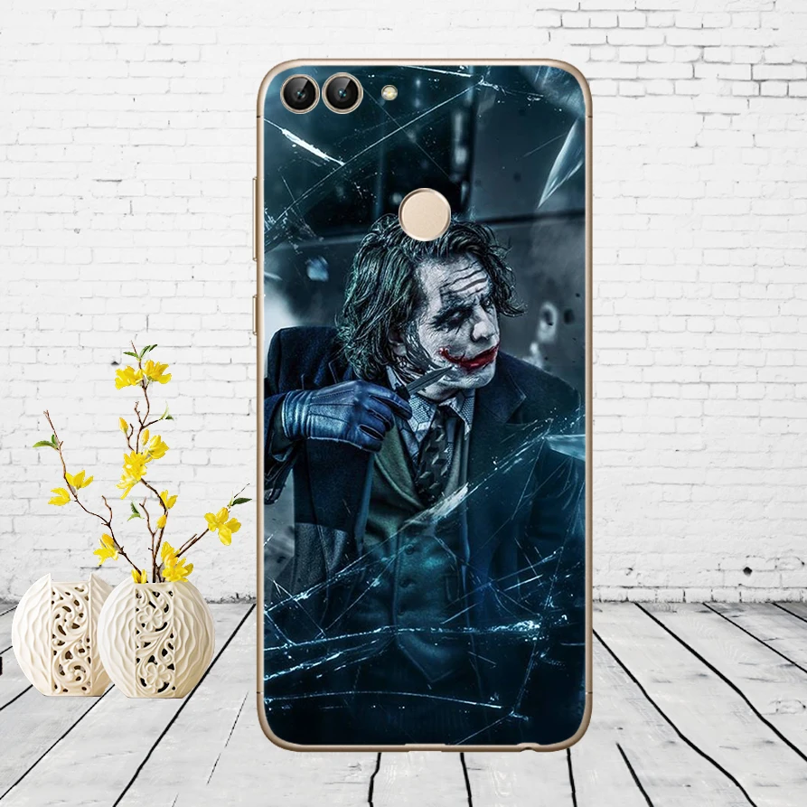 H48 Huawei P Smart Case TPU Мягкий силиконовый прозрачный чехол для телефона huawei P Smart Cover FIG-LX1 Enjoy 7S Чехол - Цвет: H48