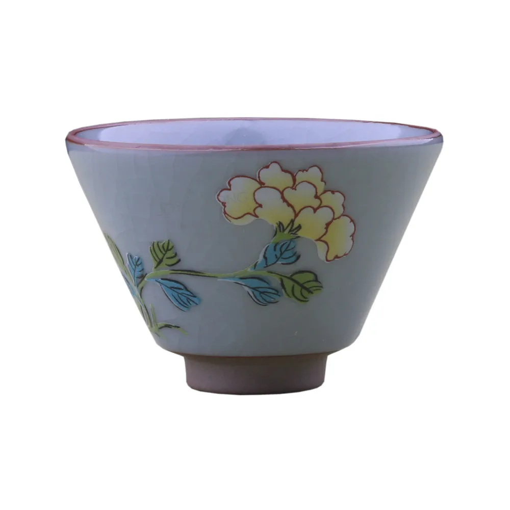 Фарфоровые чайные чашки китайские кунг фу набор чайных кружек из 2 керамических