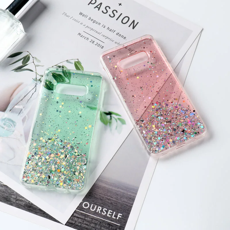 

Shining Glitter Case For Samsung Galaxy A50 A10 A20e A30 A40 A60 A70 A6S A80 A90 A7 2018 M30 M40 S10 S8 S9 Note 10 Plus Cases