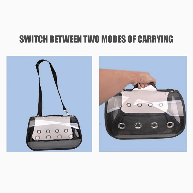 Прозрачная дышащая Сумка-переноска для попугаев D6 | Дом и сад