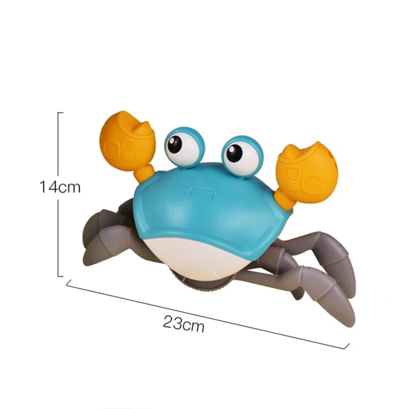 

Baby Cute Bath Toys Clockwork Crab Beach Sands Water Game Cartoon Wind-up Chain Shower Infant Juguetes Parent child Play Water