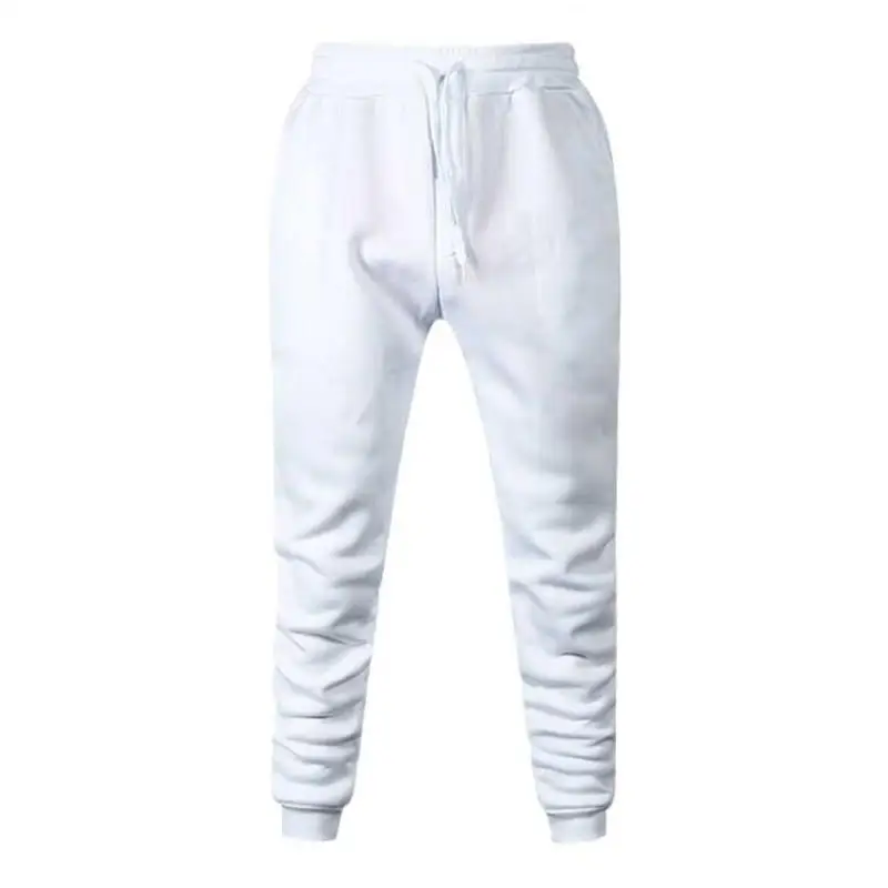 

Pantalones De jogging para hombre, 100% de algodn con cordn, cmodos pantalones elsticos de cintura, Coleccin Otoo Invierno