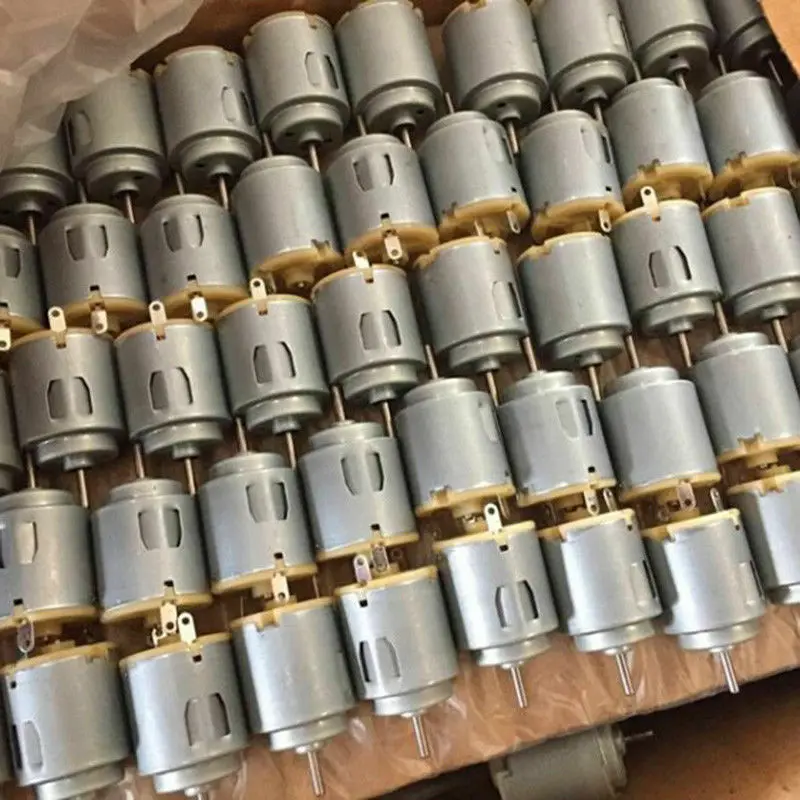 DC1.5V ~ 3V 11000 об/мин высокого Скорость круглая 21 мм Мини RE-140RA двигатель 2 вал DIY RC