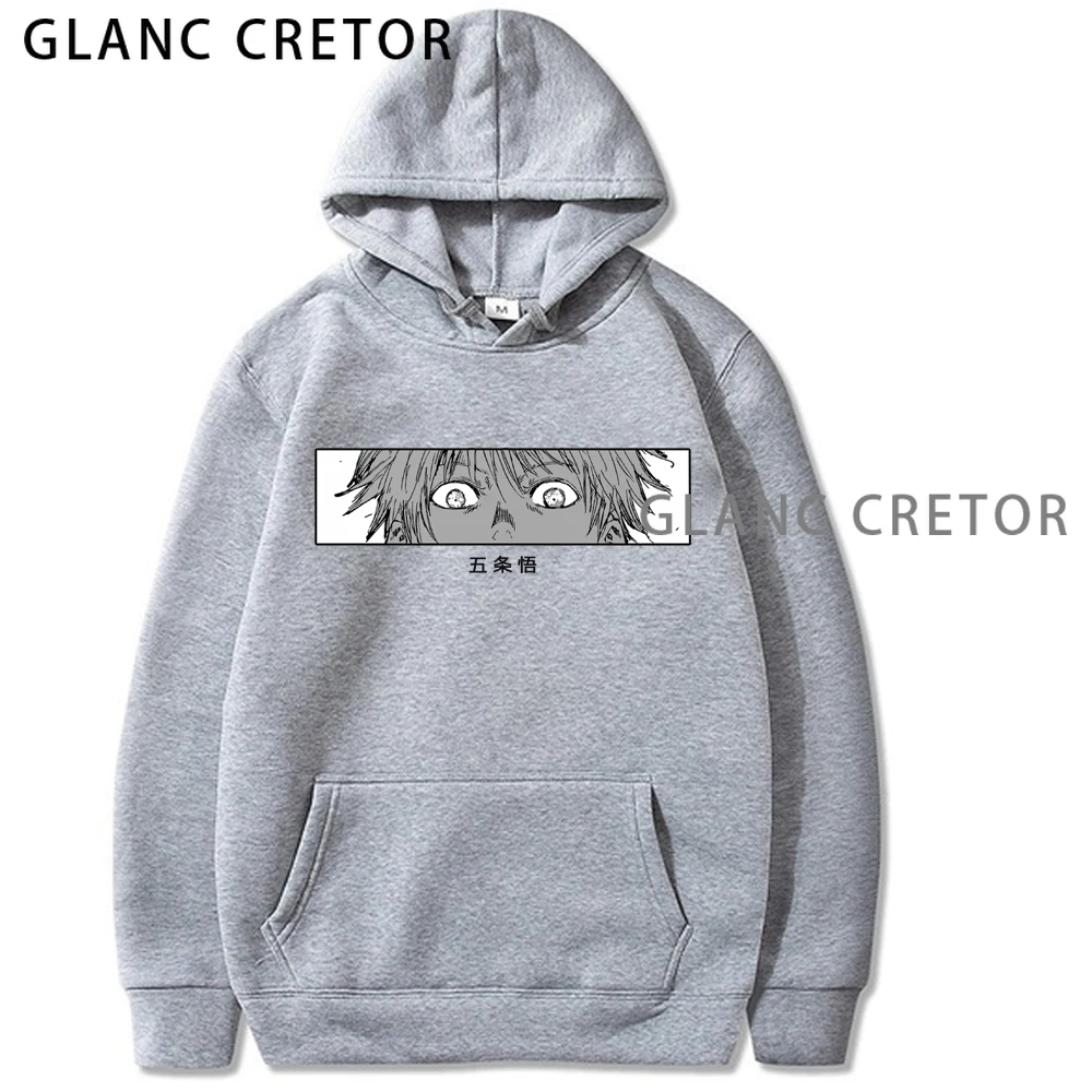 

Harajuku Jujutsu Kaisen Pullover Man Anime Hoodie Sweatshirt Clothes Hip Hop Hoodies Men Clothing Streetwear