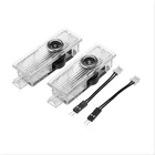 2 шт. для Land Rover Range Rover Discovery 3 4 Freelander 2 специализированный светодиодный светильник Тор для двери автомобиля, световой проектор с логотипом, привидение, теневая лампа