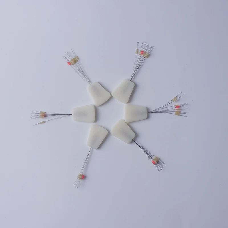 10 шт./компл. поплавок для рыбалки резиновая пробка космические бобы оливковый