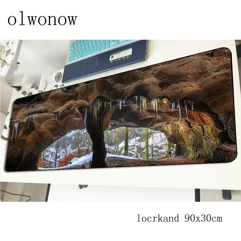 

Caves mouse pad 900x300x3mm New arrival mousepads best gaming mousepad gamer cute wrist rest mouse pads keyboard pad
