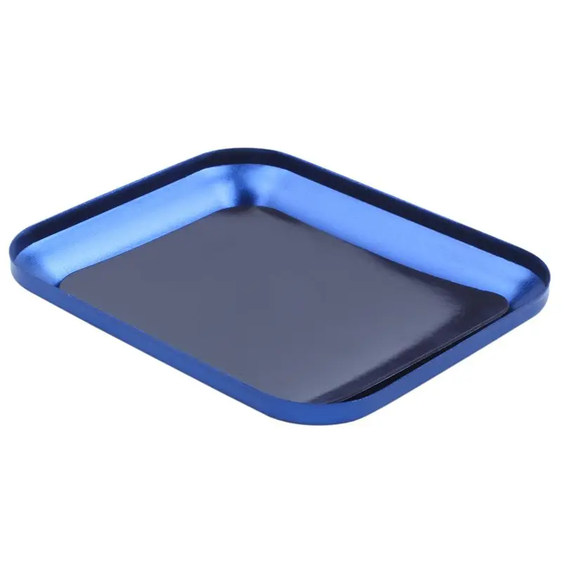 

Useful Aluminum alloy Screw Tray with Magnetic Pad for RC Model Phone Car Repair Tool