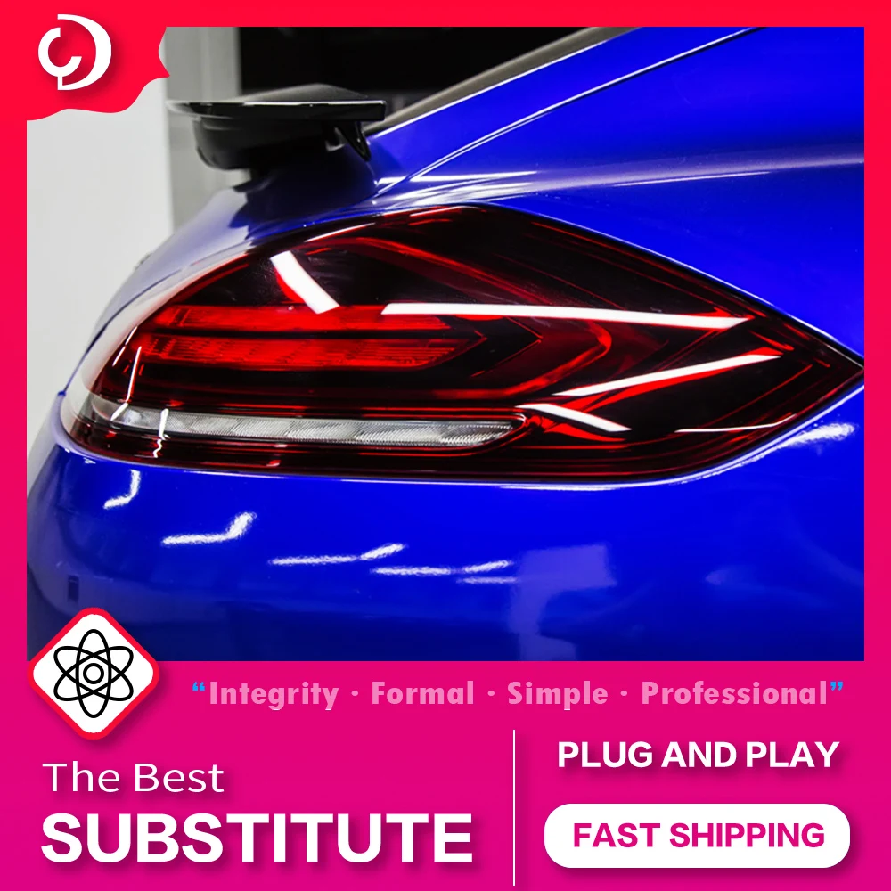 

AKD Car Styling Taillights for Porsche Panamera 4 2014-2017 LED Tail Light DRL Tail Lamp Turn Signal Rear Reverse Brake