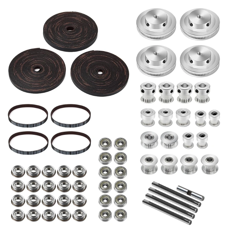 

GT2 Timing Belt Drive 625 F695 2RS Synchronous Wheel for Voron V2.4 3D Printer