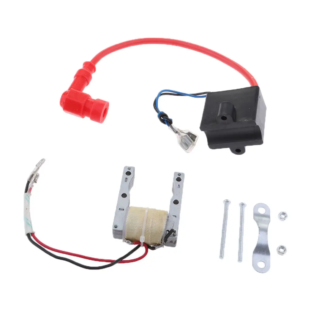 CDI Ignition Coil Magneto Stator For 49cc 66cc 80cc Scooters ATVs Dirt Bike | Motorcycle