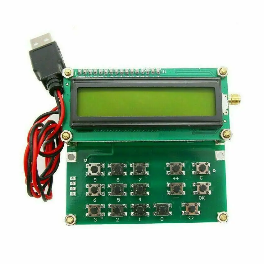 Генератор радиочастотных сигналов ADF4351 VFO HXY D6 V1.02 35-4000 МГц | Инструменты