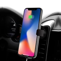 soonhua car charger qi car vent gravity wireless charger phone chargers for iphone x dropshipping new