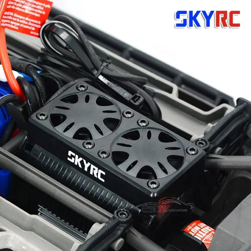 SKYRC 55 мм двойной вентилятор 5 В бесщеточный Двигатель радиатора охлаждения с