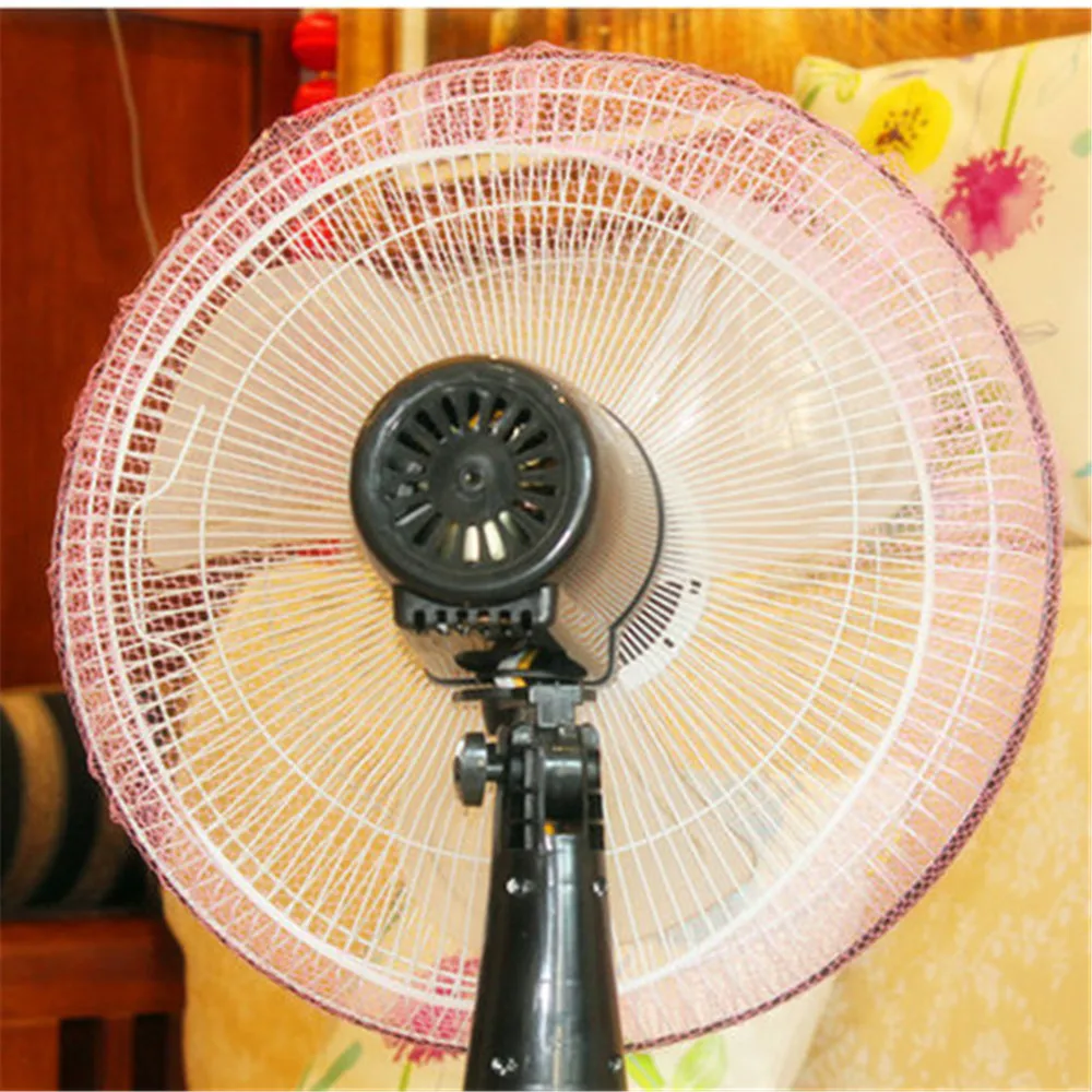 Round Fan Filters Summer Safety Nets/fan Dust Dustproof Mesh Cover Protect Stand Guard Storage Bag | Дом и сад