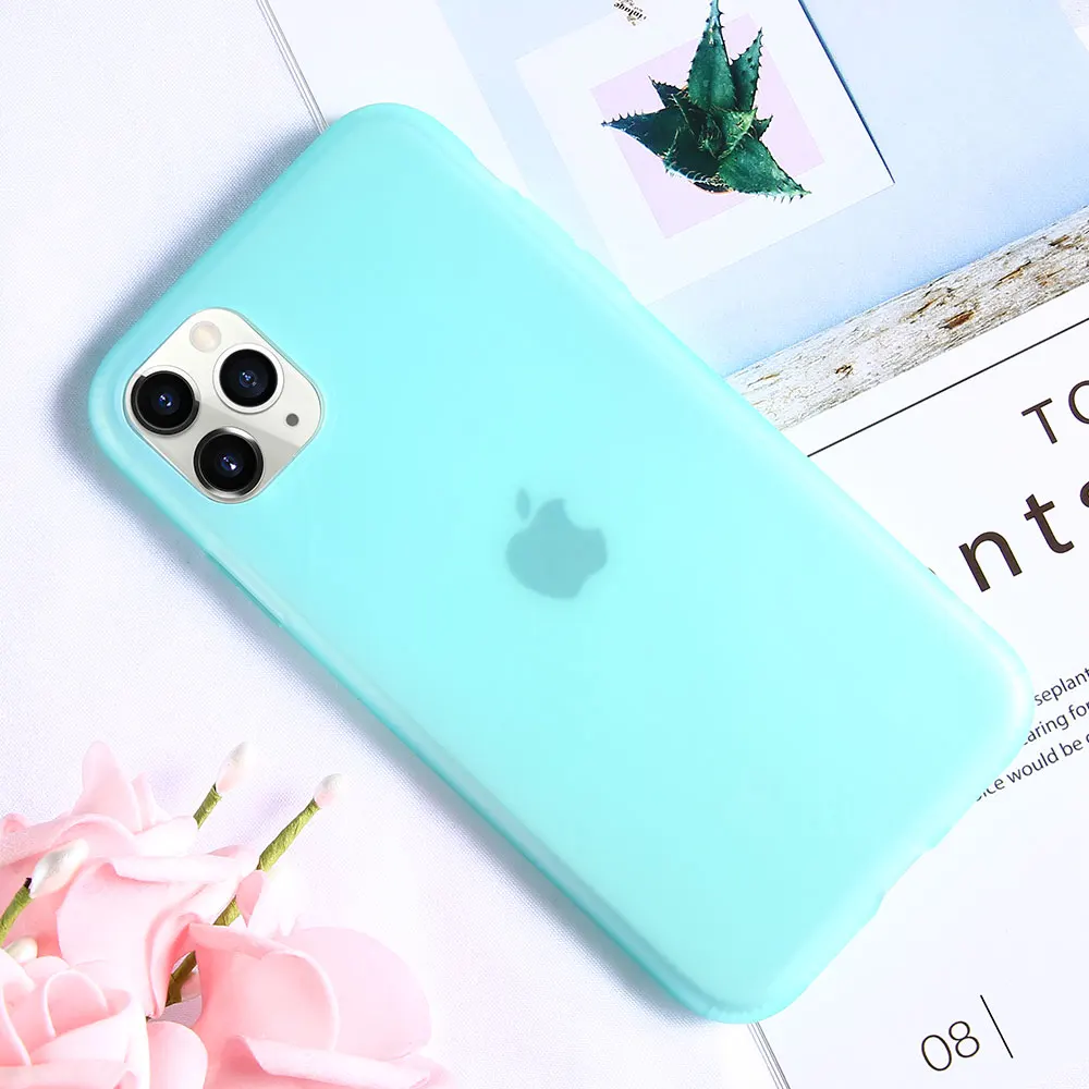 Прозрачный жидкий силиконовый чехол RAXFLY для iPhone 11 Pro Max XS MAX XR X 10 8 7 Plus Прозрачная