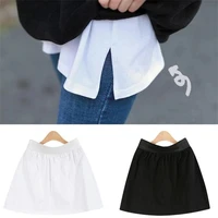 adjustable layering fake top mini skirt shirt extender fashion half extended women accessories adjustable layering fake top