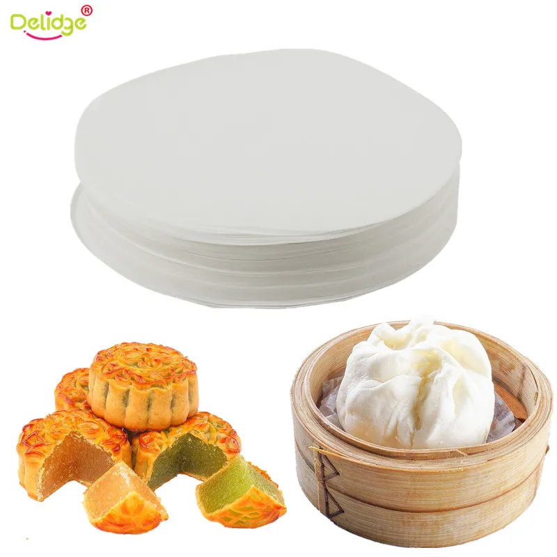 Столовая кухня 500 шт./компл. круглая бумага для выпечки пергаментная лист духовка