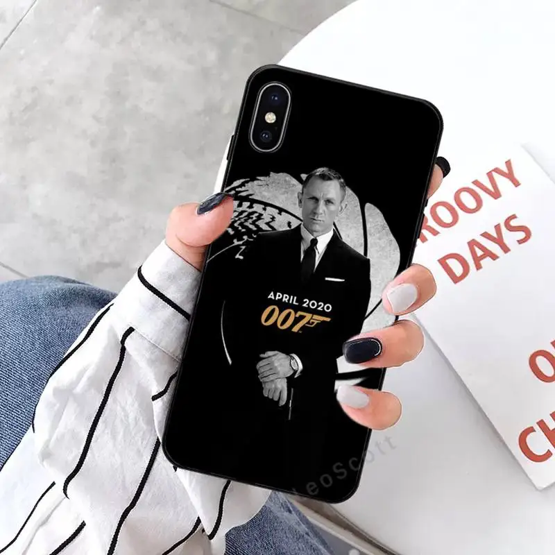 

James Bond 007 Phone Case for iPhone 11 12 mini pro XS MAX 8 7 6 6S Plus X 5S SE 2020 XR