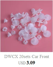 DWCX 6 шт./компл. Вафельная Ткань ПВХ автомобиля задний светильник декоративные настенные наклейки для украшения, пригодный для Ford Mustang