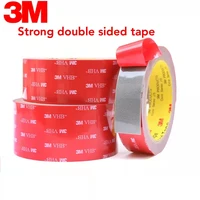 3m vhb acrylic adhesive double sided foam tape strong adhesive pad waterproof temperture reusable home car office decoration