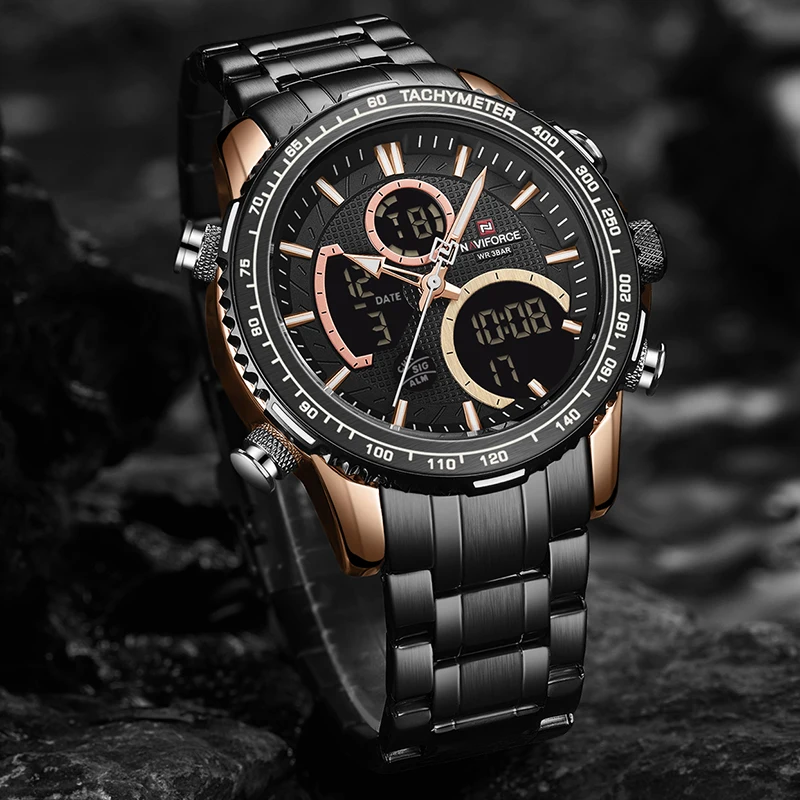 

Top Brand Men Watch Luxury Large Dial Sports Watches Male Chronograph Quartz Watch Date Men's Clock