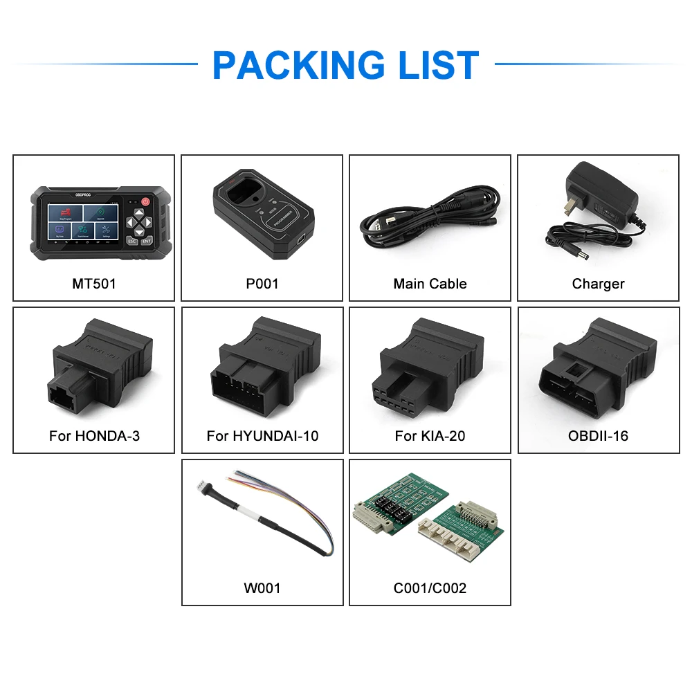 OBDPROG 501 Wifi дистанционный ключ Master EEPROM Pin кодовые ключи IMMO Obd2 сканер программатор