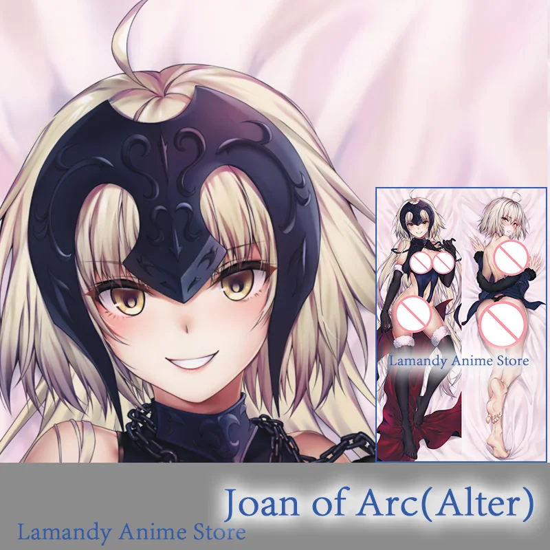 

Dakimakura Anime Fate Joan of Arc(Alter) Fate/Grand Order FGO Double Sided Print Pillowcase Life Size Body Pillow Cover