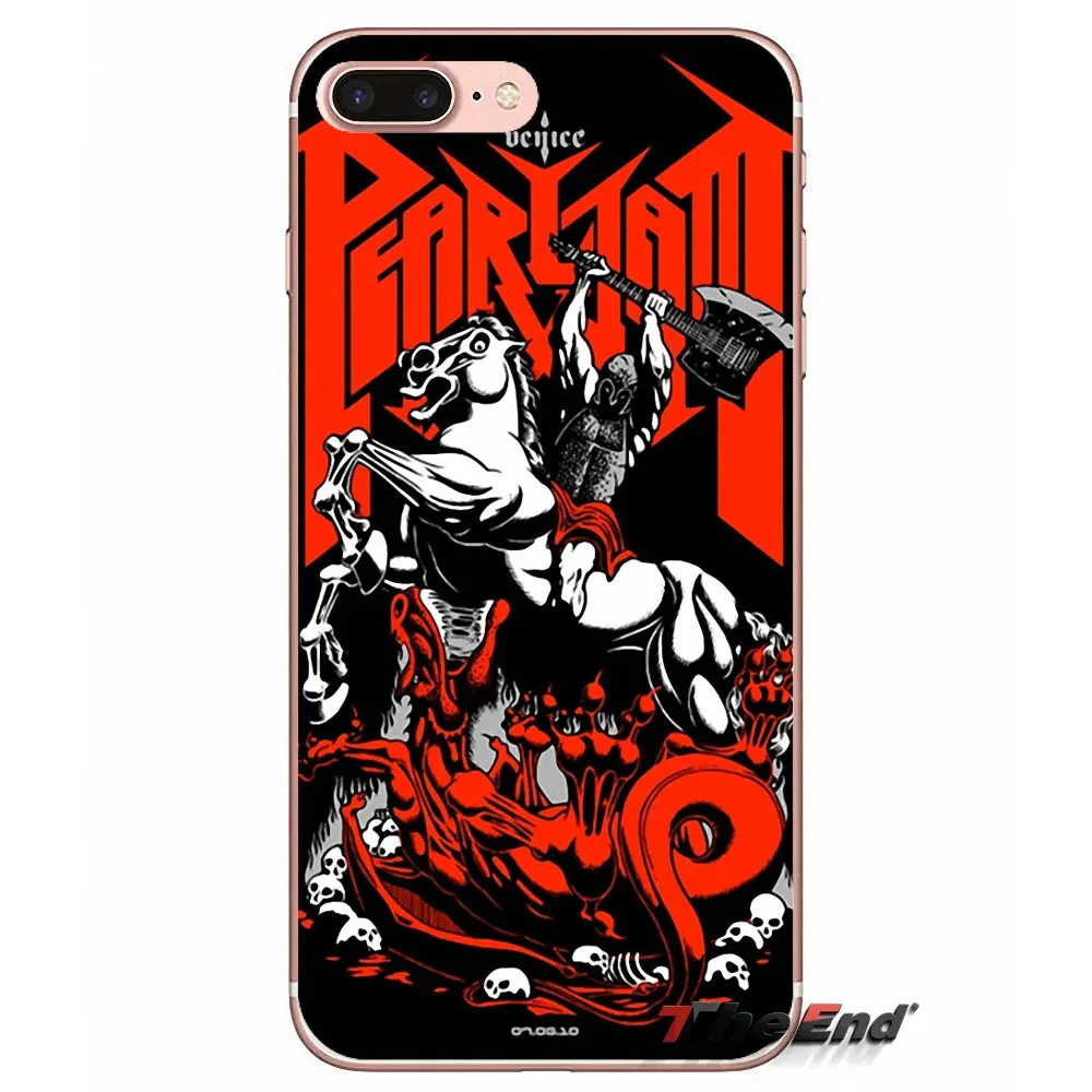 Transparent Soft Shell Covers Pearl Jam PJ For Samsung Galaxy J1 J2 J3 J5 J7 A3 A5 A7 2015 2016 2017 J330 J530 J730 | Мобильные