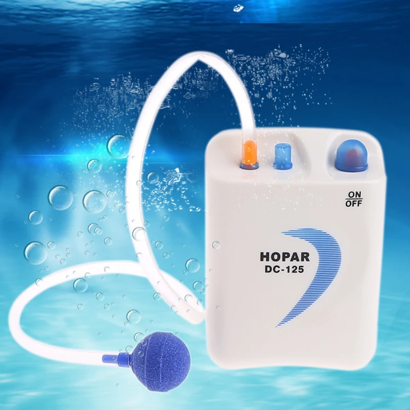 Аквариумный воздушный насос кислородный аэратор компрессор с питанием от