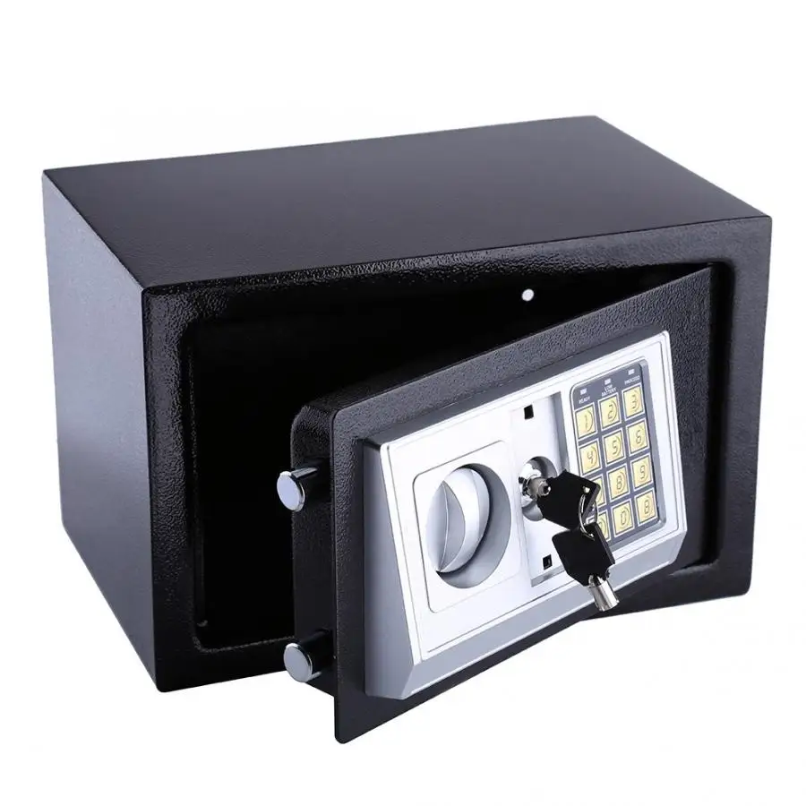 

8.5L Digital Safe Box Portable Electronic Password Lock Security Box for Cash Deposit Jewelry Document Contract Certificant