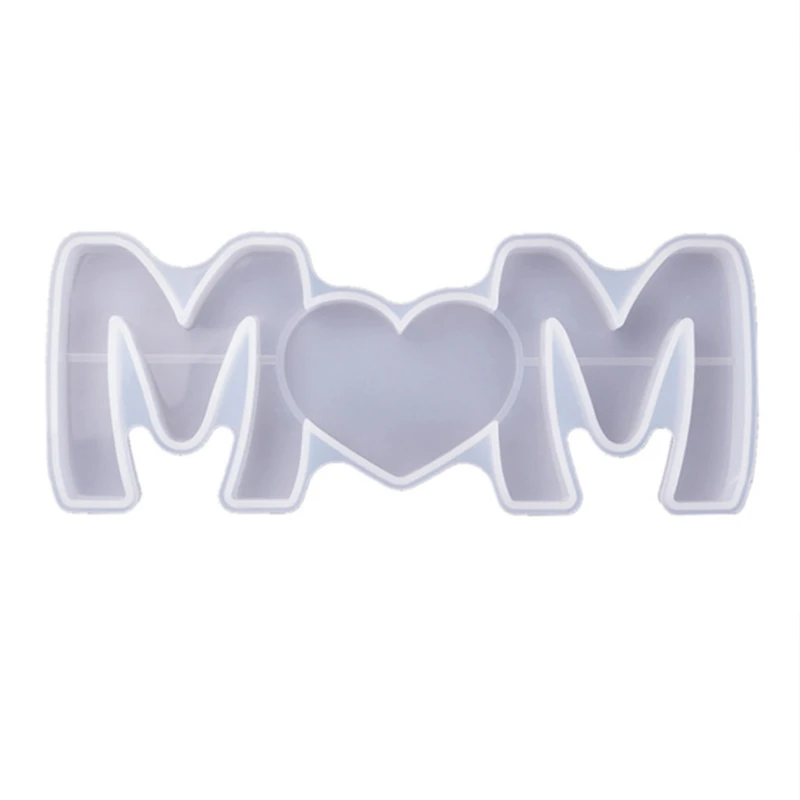 

Large Mom Love Letter Pendant Resin Mold Mother 's Day Love Sign Word Mold Silicone Mold Epoxy Resin Molds Craft Tool