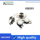 5 шт., нормально закрытый термостат KSD301 10 А 250 в 40-135 градусов, бакелитовый KSD-301, датчик температуры, 105 110 125 130 135 140