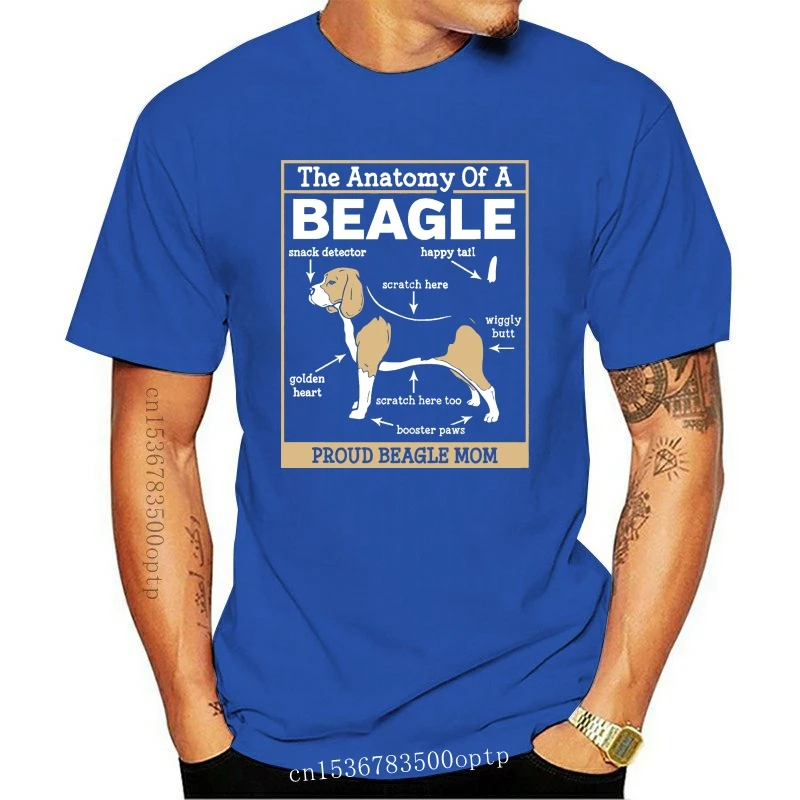 

2020 New Short Sleeve Casual Anatomy Of A Beagle Shirt Beagle Mom Gift For Women Man T Shirt Good Quality