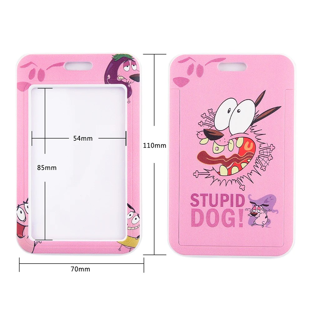 LT107 аниме розового цвета с рисунком Собака брелоки принтом ленты ремешки для