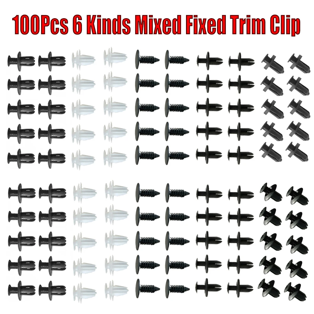 

Зажим для крыла автомобиля, 100 шт.