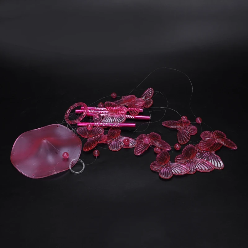 Розничная продажа ветряных колокольчиков звуковые трубы бабочка фэн шуй windchimes