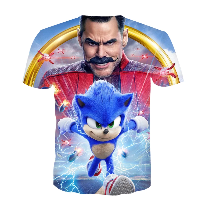 Детская одежда для мальчиков футболка новинка летняя детская с суперзвуковым