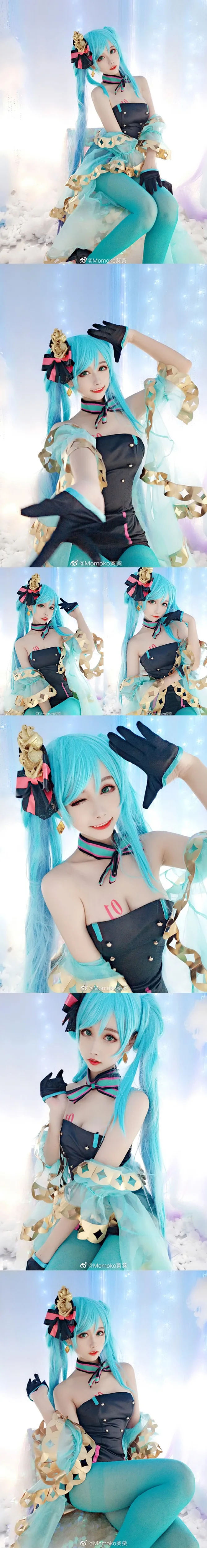 Горячая новинка косплей Vocaloid V девушка Мику хацуне день рождения Фея сексуальное платье косплей костюм платье синий костюмы на Хэллоуин