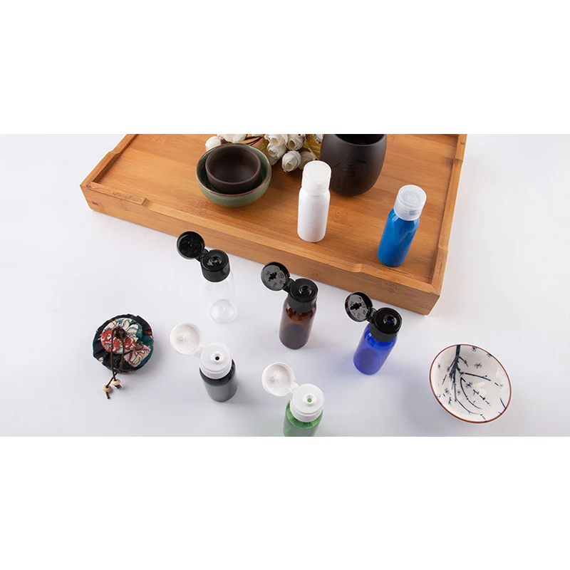 Круглая пластиковая Флип-лампа 30 мл X 50 женский лосьон объемом 1 унция флакон для