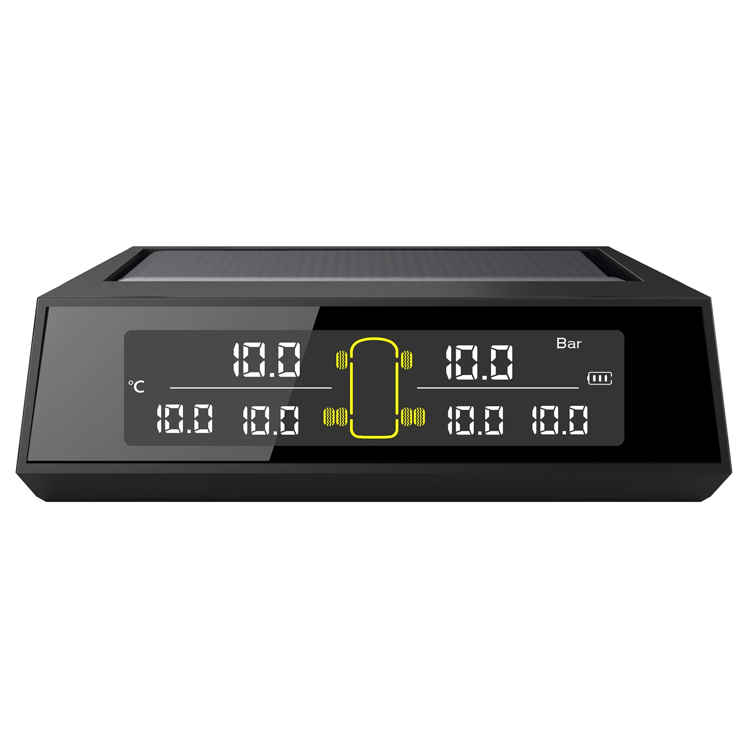 Солнечная энергия TPMS система контроля давления в шинах RV Truck 6 внешние датчики для