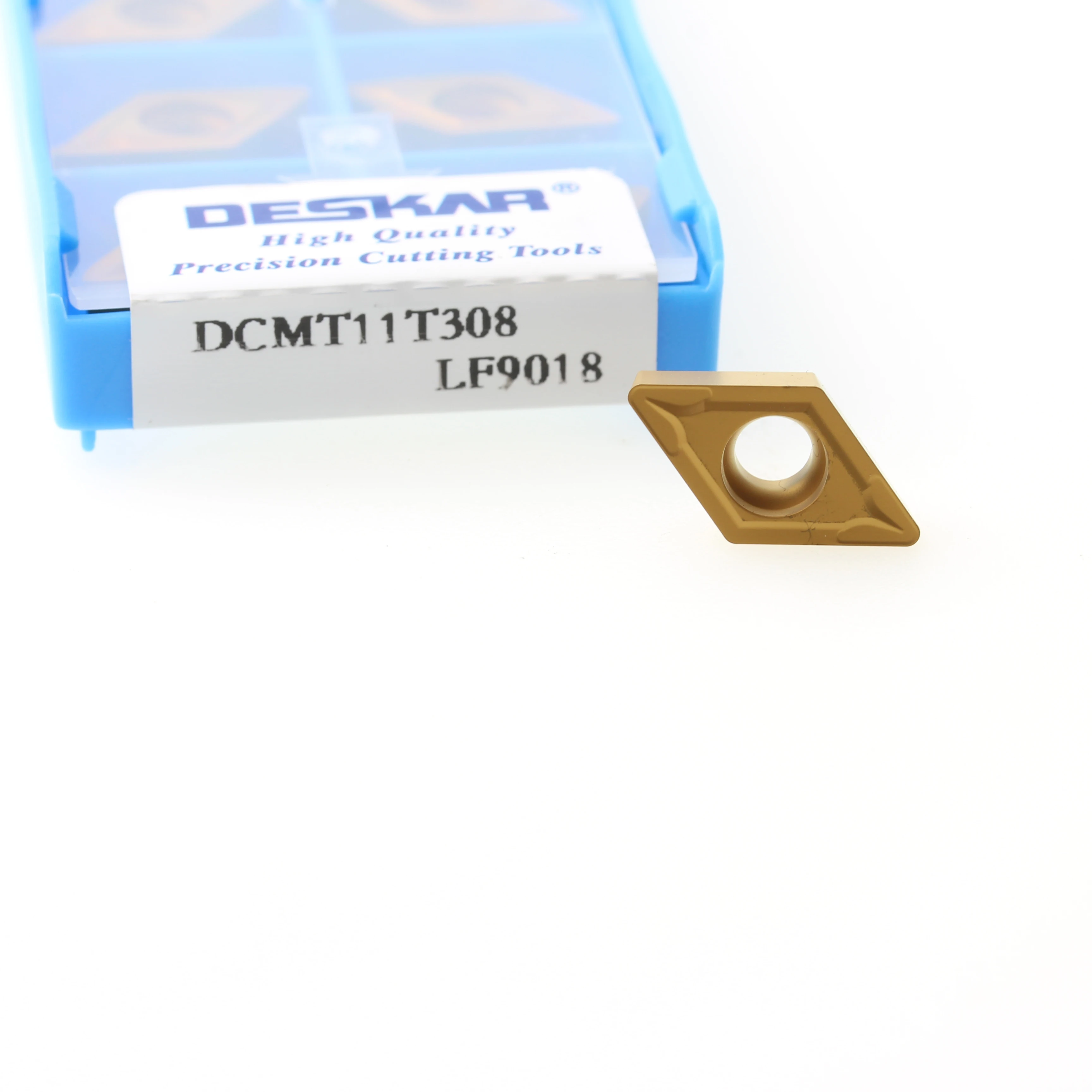 10 шт. DESKAR DCMT11T304 DCMT11T308 LF9018 карбидные вставки токарные инструменты лезвия из