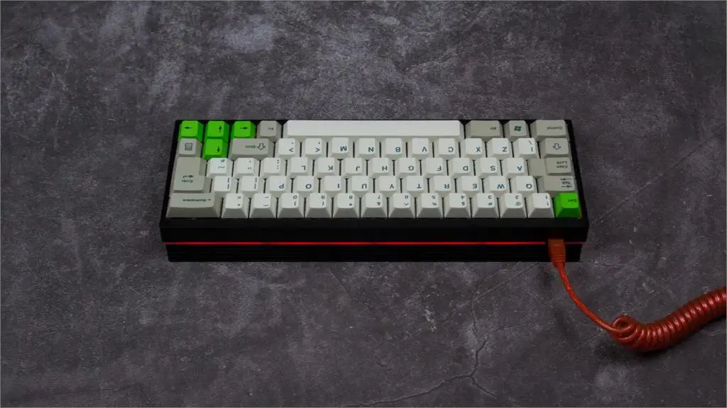 DIY механическая клавиатура 60 макет стрелка ключ 64 ключ DZ60 PCB спутниковая ось Набор ЧПУ позиционная пластина Вишневый переключатель коробка переключатели