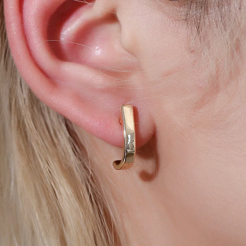 Женские серьги-гвоздики из акрила круглые серьги неправильной геометрической